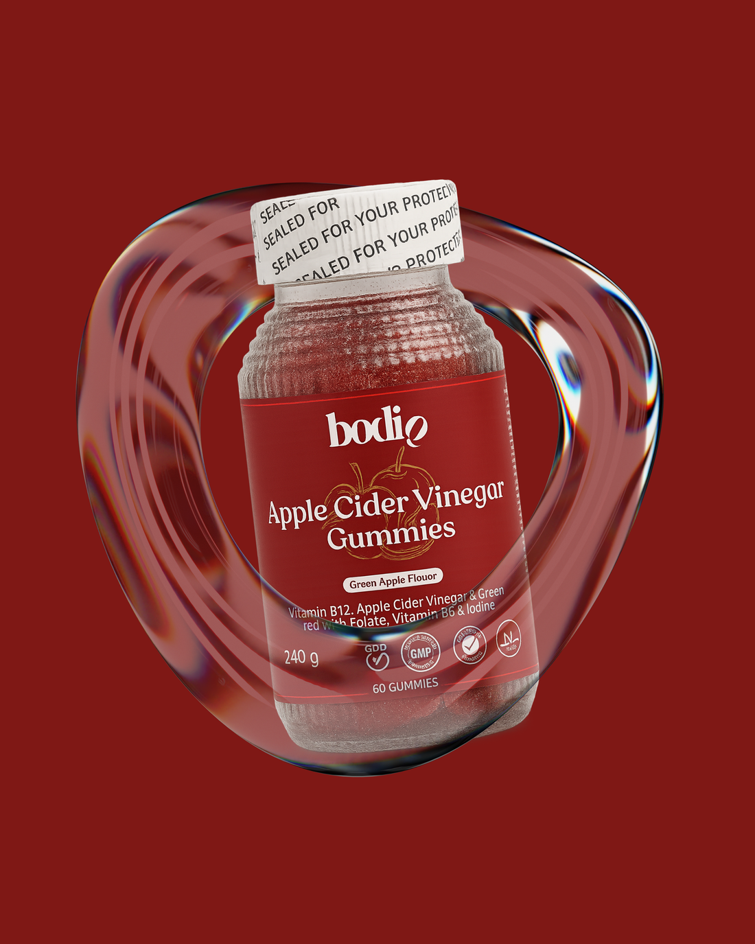 BODIQUE ™ APPLE CIDER WEIGHT LOSS GUMMIES – GREEN APPLE FLAVOUR